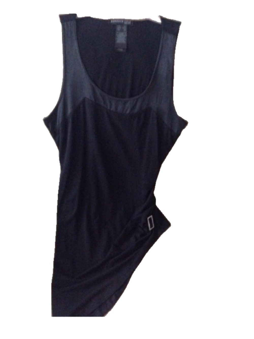 KENNETH COLE Black Tank With Bling XS - Picture 3 of 10